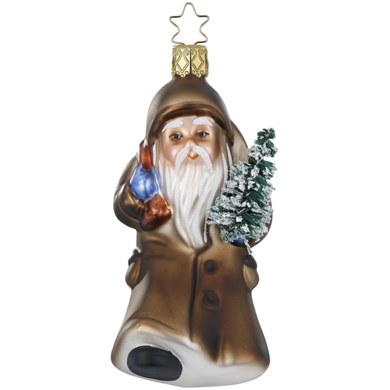 Knecht Ruprecht 11,5cm Inge-Glas® Christbaumschmuck