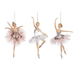 Ballerina Show, Ballett-Tänzerin 18cm - Schatzhauser Weihnachtswelt