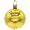 Christbaumkugeln gelbgold glänzend Ø 10cm - Inge-Glas Christbaumschmuck