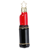 Lippenstift 8,5cm Red Temptation - Inge-Glas Christbaumschmuck