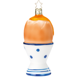 Frühstücksei 9,5cm Inge-Glas Manufaktur Christbaumschmuck