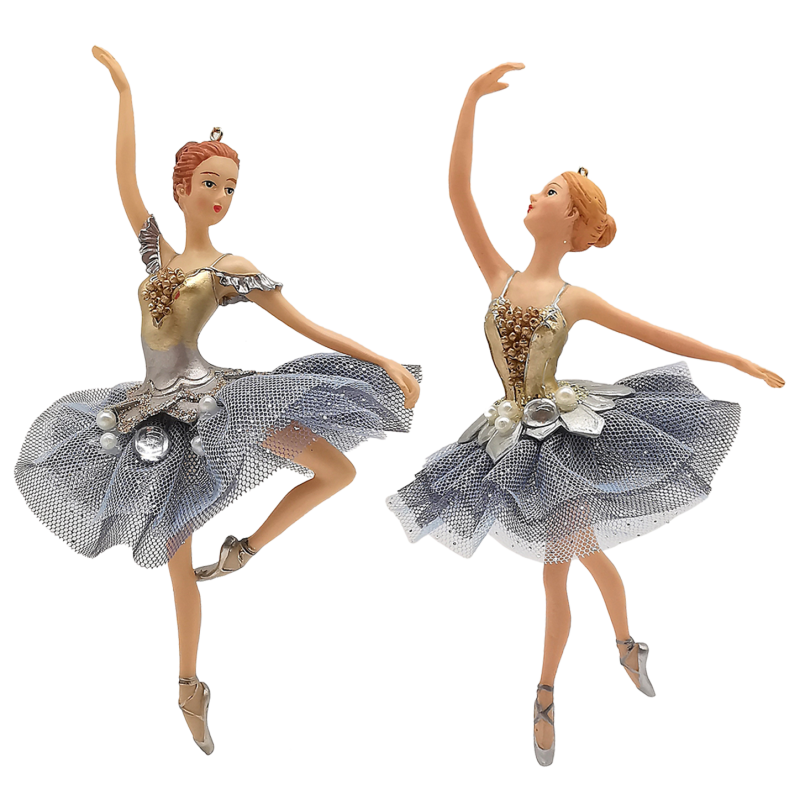 Ballerina Set, Ballett Tänzerin 18cm, Delftblau - Goodwill Ballerina Set, Ballett Tänzerin 18cm, Delftblau - Goodwill