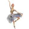 Ballerina Set, Ballett Tänzerin 18cm, Delftblau - Goodwill