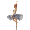 Ballerina Set, Ballett Tänzerin 18cm, Delftblau - Goodwill