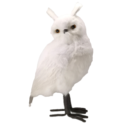 Schneeeule, Eule Eisglitter 54cm  - Goodwill Dekoration