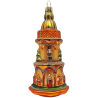 Pyramide viktorianisch 13cm - Schatzhauser Christbaumschmuck, Lauschaer Glaskunst