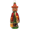 Räuchermännchen viktorianisch 12cm - Schatzhauser Christbaumschmuck, Lauschaer Glaskunst
