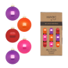 Glas Christbaumkugeln Set Ø 4cm, 36 Stück/Box, Farb Mix Party Time - Magic by Inge-Glas