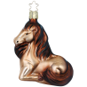 Pferd 9,5cm, Tierkreiszeichen Inge-Glas Weihnachtsschmuck