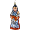 Aschenputtel, Märchen Christbaumschmuck 14,5cm Inge-Glas Manufaktur