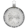Reflexkugel Christbaumkugel silberner Glanz Ø 8cm Inge-Glas® Christbaumschmuck