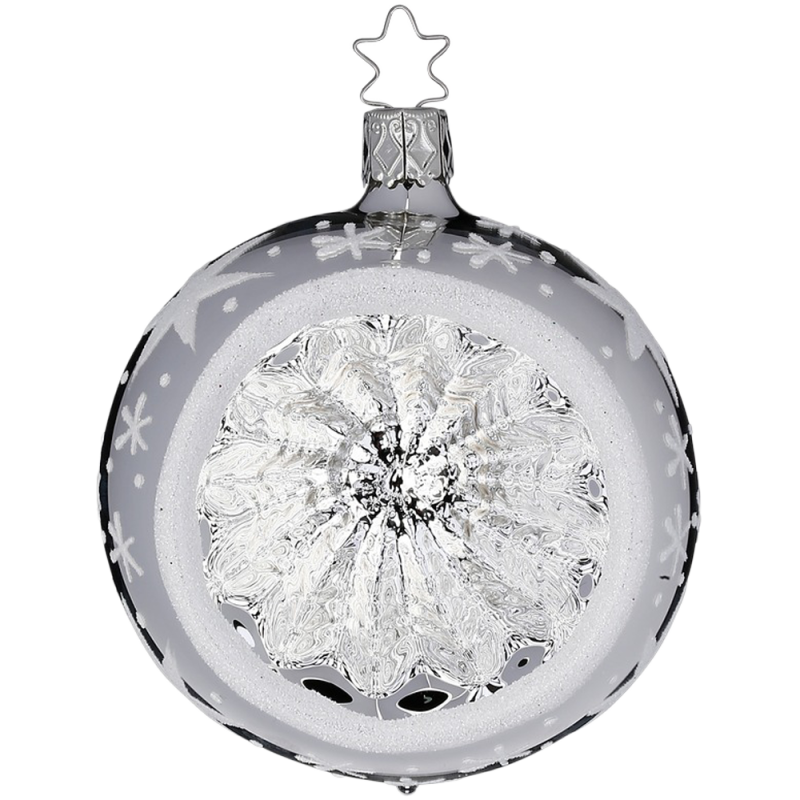 Reflexkugel Christbaumkugel Sternenhimmel Ø 8cm Inge-Glas® Christbaumschmuck Reflexkugel Christbaumkugel Sternenhimmel Ø 8cm Inge-Glas® Christbaumschmuck