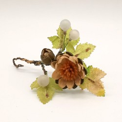 Seerose, Glaskugeln, kleines Kunsthandwerk Schatzhauser Weihnachtsschmuck