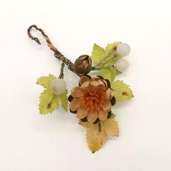 Seerose, Glaskugeln, kleines Kunsthandwerk Schatzhauser Weihnachtsschmuck