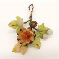 Seerose, Glaskugeln, kleines Kunsthandwerk Schatzhauser Weihnachtsschmuck