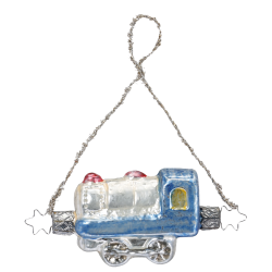 Eisenbahn 8,5cm Nostalgia Inge-Glas® Manufaktur Christbaumschmuck