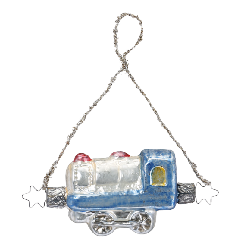 Eisenbahn 8,5cm Nostalgia Inge-Glas® Manufaktur Christbaumschmuck Eisenbahn 8,5cm Nostalgia Inge-Glas® Manufaktur Christbaumschmuck