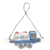 Eisenbahn 8,5cm Nostalgia Inge-Glas® Manufaktur Christbaumschmuck