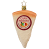 Parmesan Käse 11,5cm Inge-Glas® Manufaktur Weihnachtsschmuck