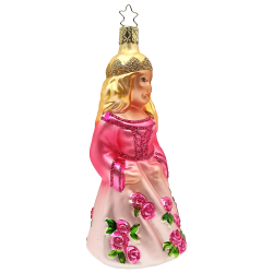 Dornröschen, Märchen Christbaumschmuck 14,5cm Inge-Glas Manufaktur