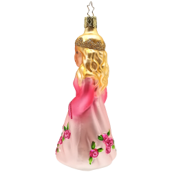 Dornröschen, Märchen Christbaumschmuck 14,5cm Inge-Glas Manufaktur