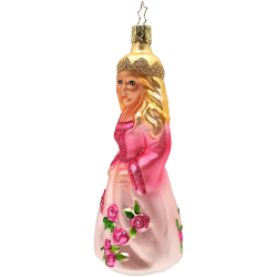 Dornröschen, Märchen Christbaumschmuck 14,5cm Inge-Glas Manufaktur