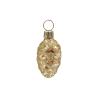 Zapfen Miniatur Tannzapfen 4cm gold glanz Schatzhauser Weihnachtswelt