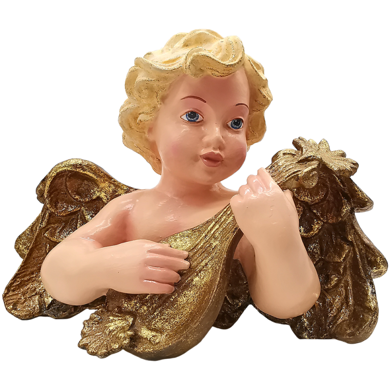 Engel mit Laute, Putto 33cm x 25cm - Goodwill Wanddekoration Engel mit Laute, Putto 33cm x 25cm - Goodwill Wanddekoration