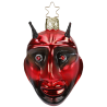 Krampus, Teufel 7,5cm Inge-Glas Christbaumschmuck