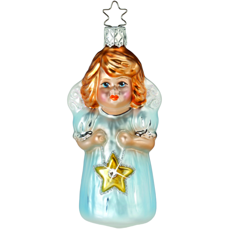 Engel Sternenkind 10,5cm biblischer Inge-Glas Weihnachtsschmuck