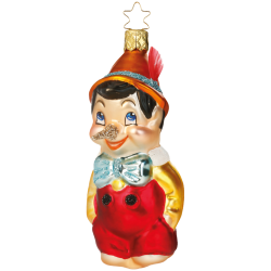 Pinocchio Inge-Glas® Weihnachtsschmuck 11,5cm