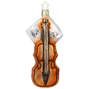 Violine 13,5cm Weihnachtsträume Weihnachtsschmuck von Inge-Glas®
