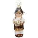Sepp bayerische Weihnacht 11,5cm Inge-Glas® Weihnachtsschmuck