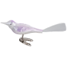 Lovebird 9,5cm  Vogel Inge-Glas® Weihnachtsschmuck