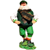 Spieluhr Irish Dancing Santa Claus 30cm Kurt Adler Weihnachtsschmuck