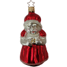 Mrs. Claus, Santas Frau 10cm Old Christmas Inge-Glas Weihnachtsschmuck