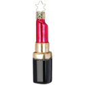 Hello Beauty Lippenstift Kissable 10cm Inge-Glas® Weihnachtsschmuck