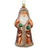 Santa Klaus 16,5cm Inge-Glas® Schmuck Winter Woodland Christbaumschmuck