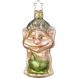 Gnarz aus der Anderswelt 9cm Inge-Glas®Schmuck Gnome und Feen