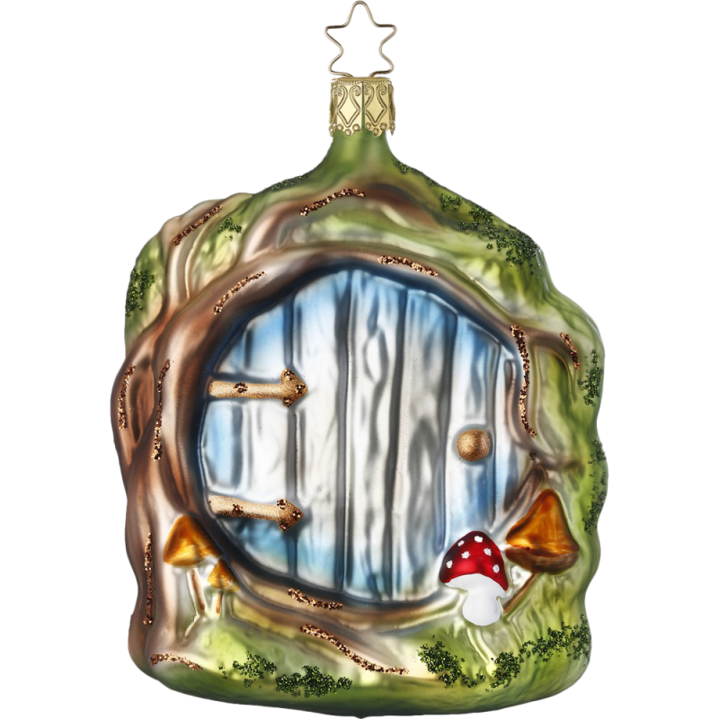 Das Tor zur Anderswelt 12cm Inge-Glas®Schmuck Gnome und Feen