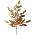 Blätter Zweig golden Glitzer 71cm - florale Fest- und Weihnachtsdeko