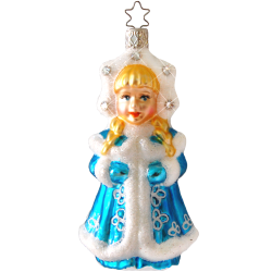 Schneeflöckchen 12,5cm Märchenfigur Inge-Glas Weihnachtsschmuck