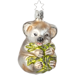 Koala Karlchen 8,5cm Inge-Glas® Weihnachtsschmuck