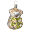 Koala Karlchen 8,5cm Inge-Glas® Weihnachtsschmuck