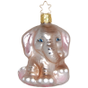 Ella Fant Elefant 7,5cm Inge-Glas® Manufaktur Weihnachtsschmuck