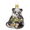 Panda Paul 9cm Inge-Glas® Manufaktur Weihnachtsschmuck