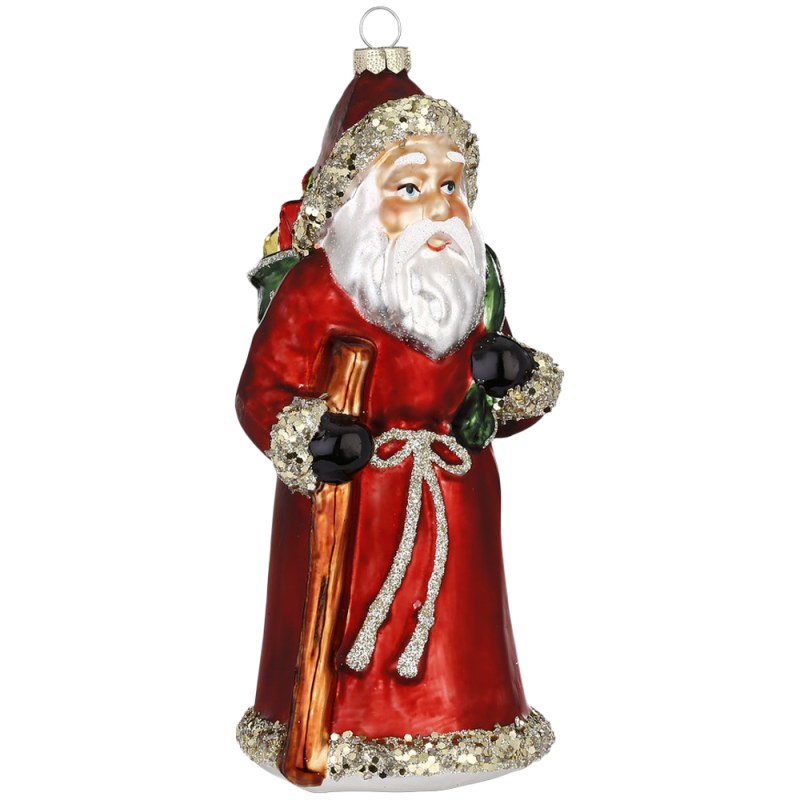 Santa Claus 14cm Inge-Glas® Schmuck Christbaumschmuck